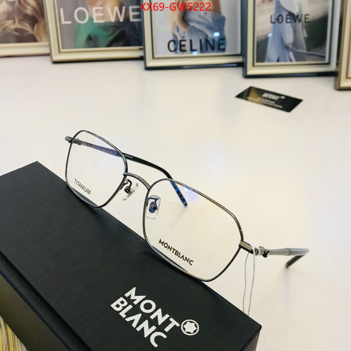 Glasses-Montblanc,aaaaa+ quality replica , ID: GW5222,$: 69USD