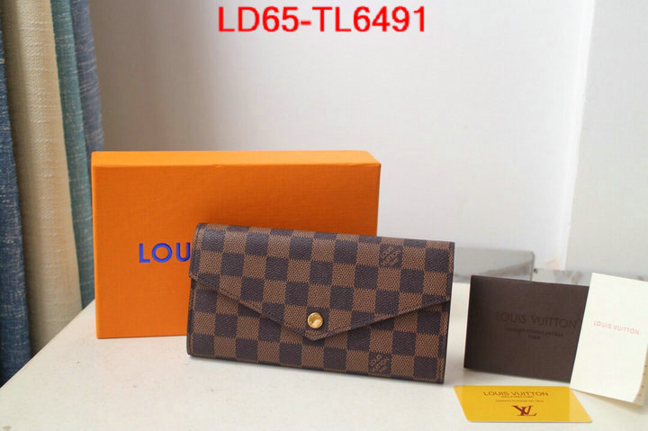 LV Bags(TOP)-Wallet,ID:TL6491,$: 65USD