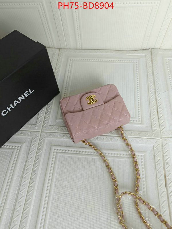 Chanel Bags(4A)-Diagonal-,ID: BD8904,$: 75USD