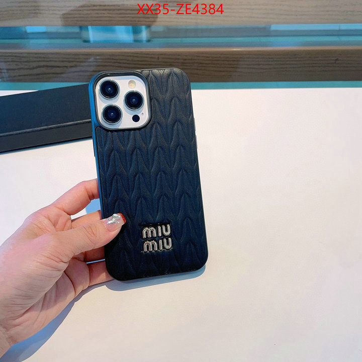 Phone case-MIU MIU,best replica , ID: ZE4384,$: 35USD