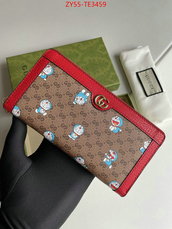 Gucci Bags(4A)-Wallet-,found replica ,ID: TE3459,$: 55USD