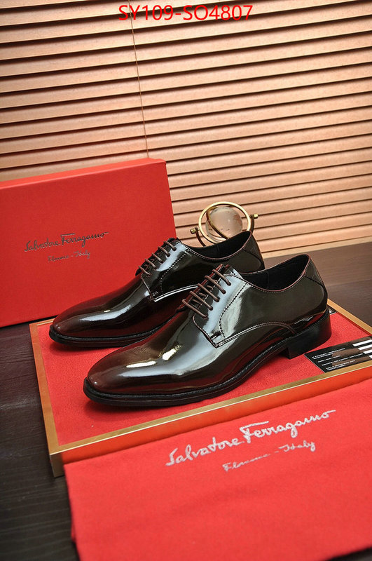 Men shoes-Ferragamo,buy the best high quality replica , ID: SO4807,$: 109USD