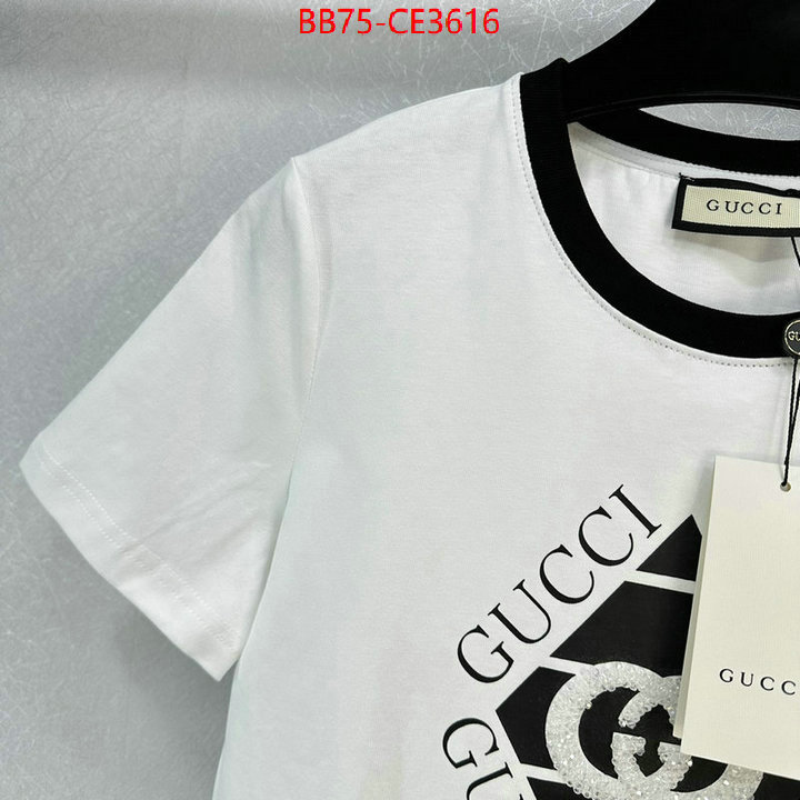 Clothing-Gucci,cheap online best designer , ID: CE3616,$: 75USD