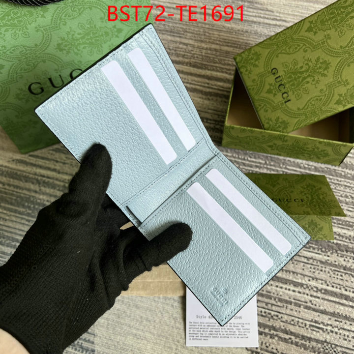 Gucci Bags(TOP)-Wallet-,only sell high-quality ,ID: TE1691,$: 72USD