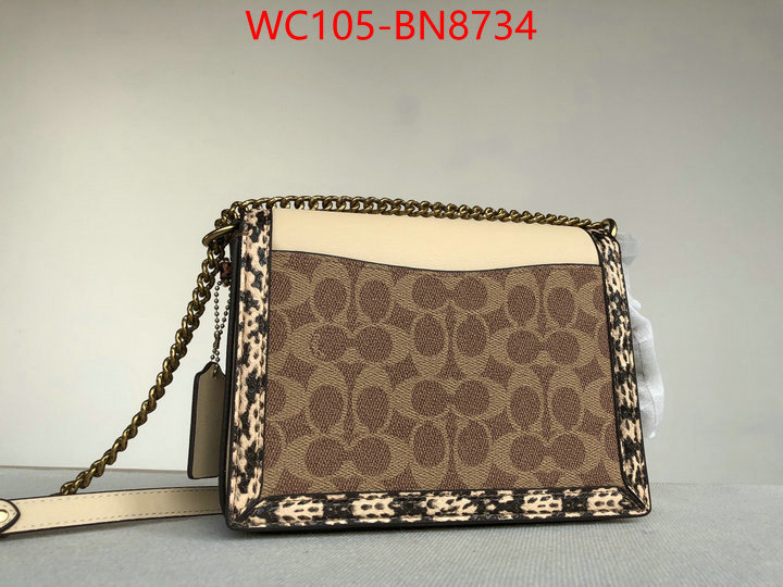 Coach Bags(4A)-Diagonal,replica aaaaa+ designer ,ID: BN8734,$: 105USD