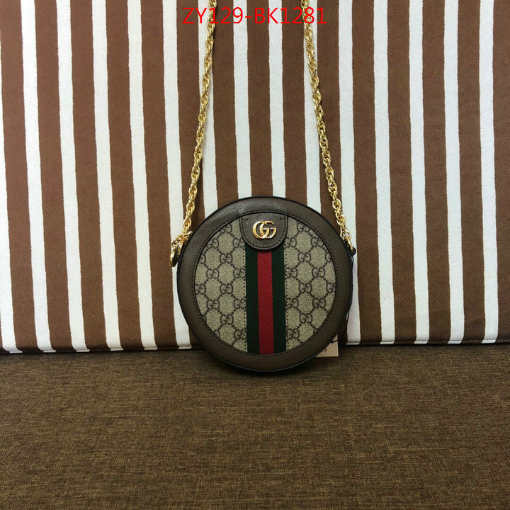 Gucci Bags(TOP)-Diagonal-,ID: BK1281,$:129USD
