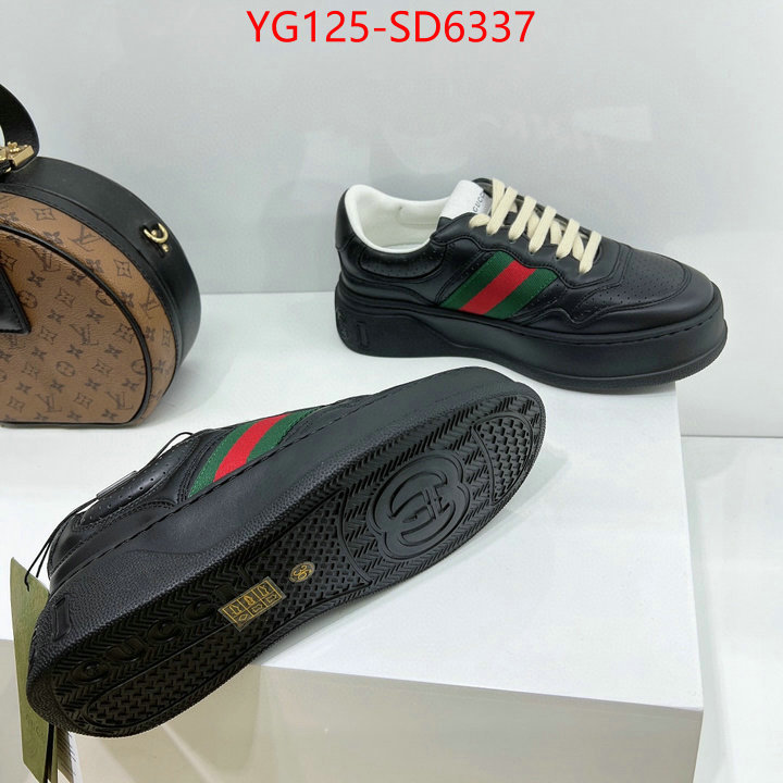 Women Shoes-Gucci,highest quality replica , ID: SD6337,$: 125USD