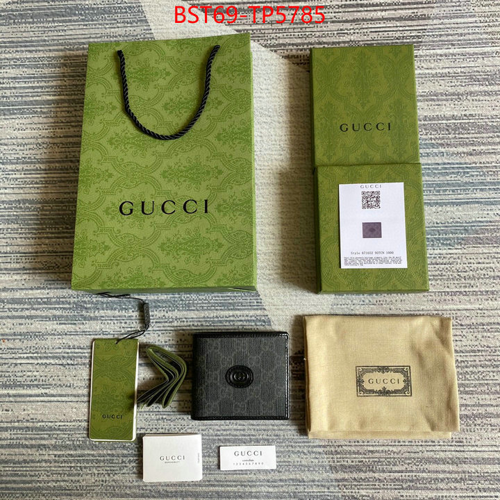 Gucci Bags(TOP)-Wallet-,ID: TP5785,$: 69USD