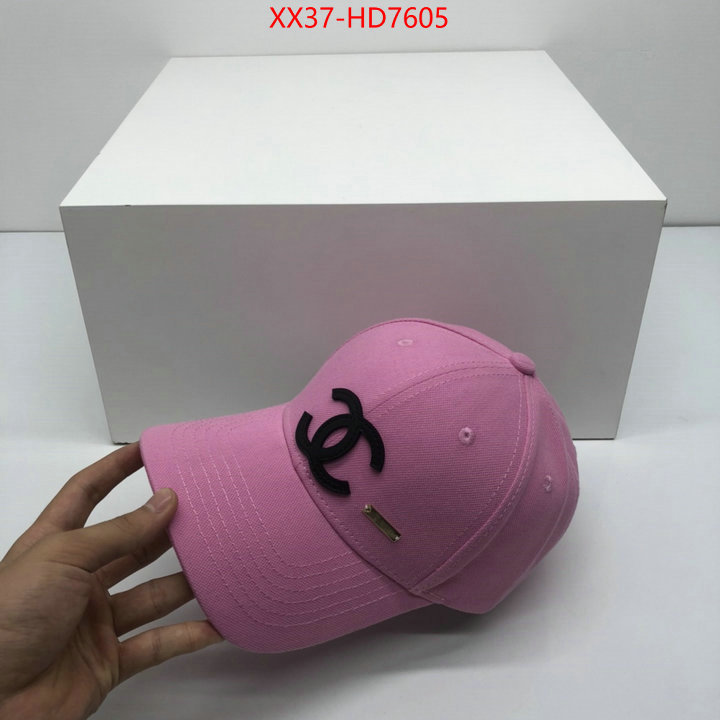 Cap (Hat)-Chanel,designer 1:1 replica , ID: HD7605,$: 37USD