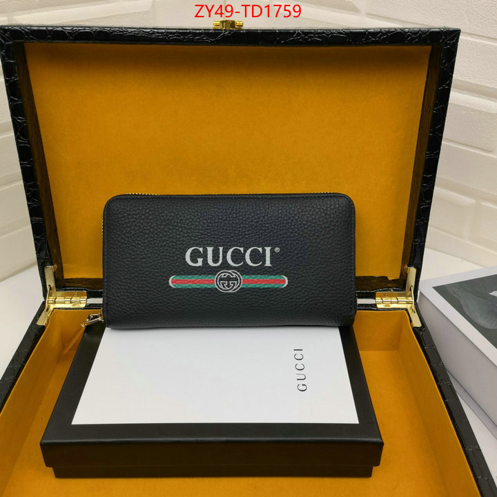 Gucci Bags(4A)-Wallet-,what best replica sellers ,ID: TD1759,$: 49USD