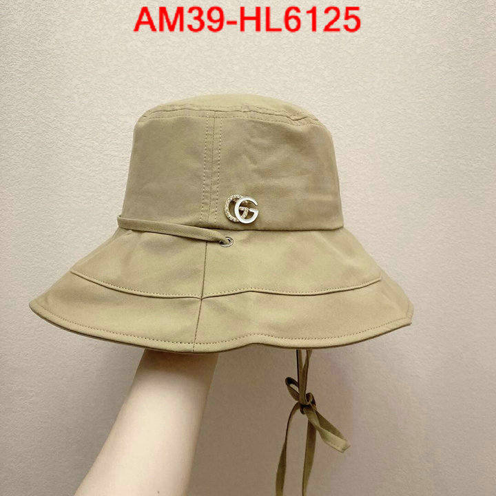 Cap (Hat)-Gucci,wholesale imitation designer replicas , ID: HL6125,$: 39USD