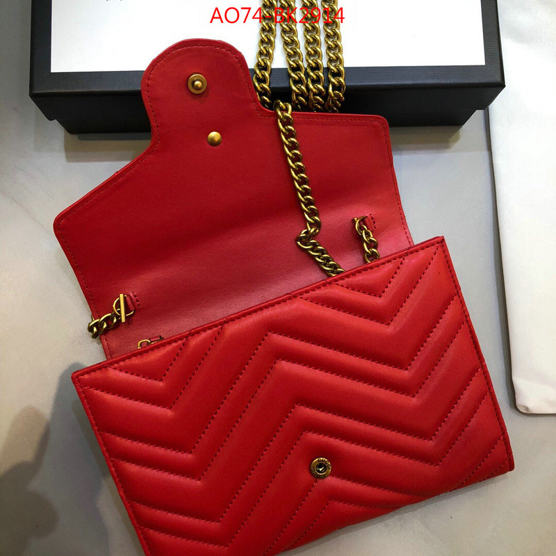 Gucci Bags(4A)-Wallet-,ID: BK2914,$:74USD