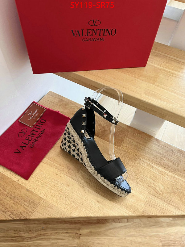 Women Shoes-Valentino,wholesale designer shop , ID: SR75,$: 119USD