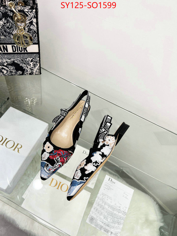 Women Shoes-Dior,cheap wholesale , ID: SO1599,$: 125USD