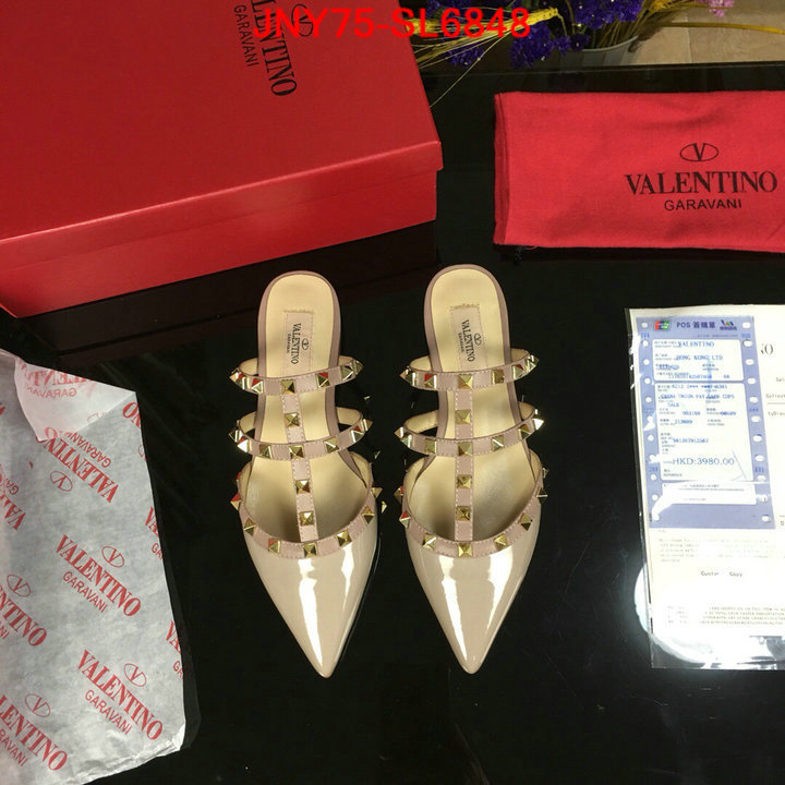 Women Shoes-Valentino,highest product quality , ID: SL6848,$: 75USD