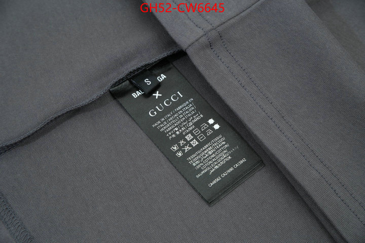 Clothing-Gucci,2023 aaaaa replica customize , ID: CW6645,$: 52USD