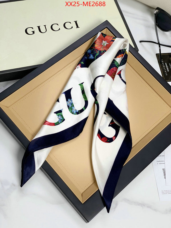 Scarf-Gucci,wholesale designer shop , ID: ME2688,$: 25USD