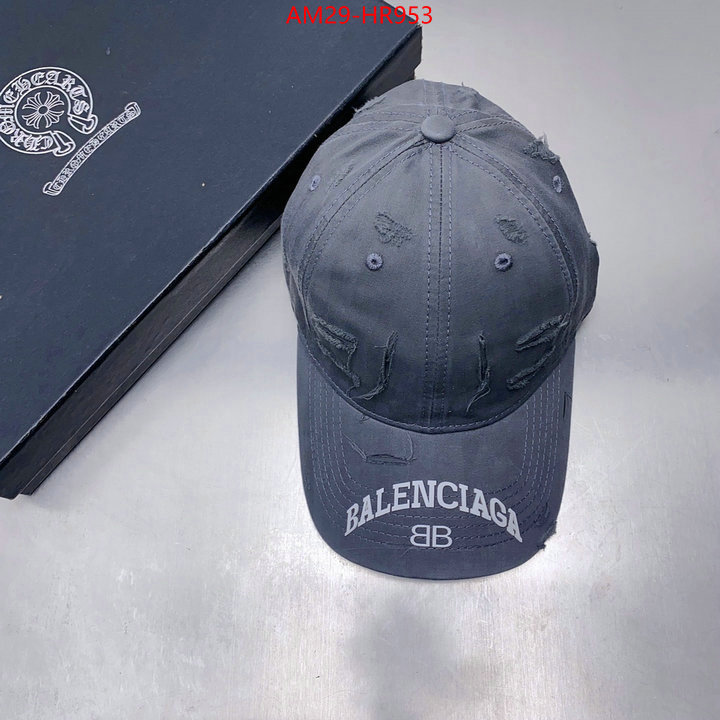 Cap (Hat)-Balenciaga,first top , ID: HR953,$: 29USD