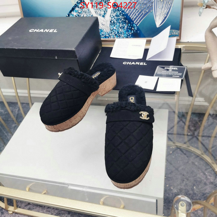 Women Shoes-Chanel,top fake designer , ID: SO4227,$: 119USD