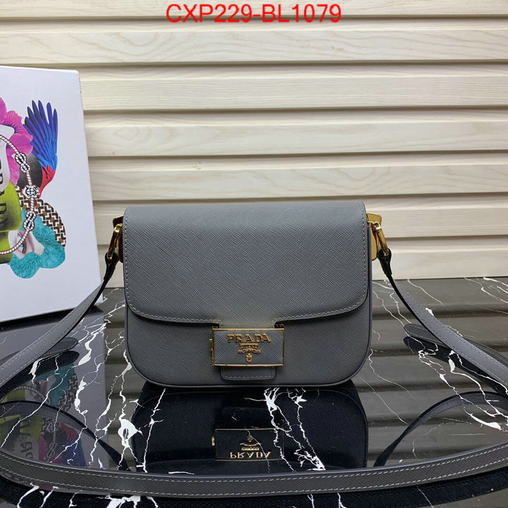 Prada Bags(TOP)-Diagonal-,ID: BL1079,$: 229USD