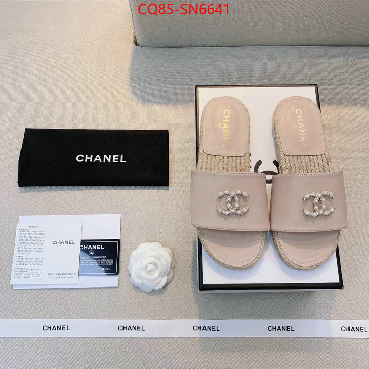 Women Shoes-Chanel,buy best quality replica , ID: SN6641,$: 85USD