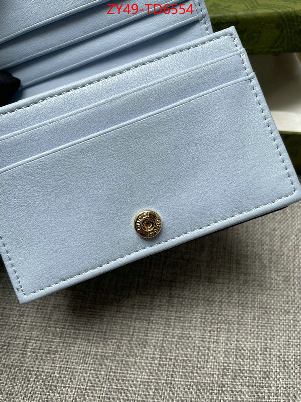 Gucci Bags(4A)-Wallet-,luxury cheap replica ,ID: TD6554,$: 49USD