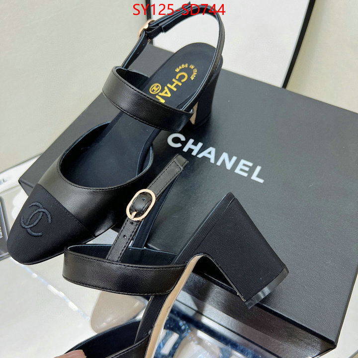 Women Shoes-Chanel,best replica quality , ID: SD744,$: 125USD