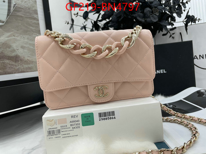 Chanel Bags(TOP)-Diagonal-,ID: BN4797,$: 219USD