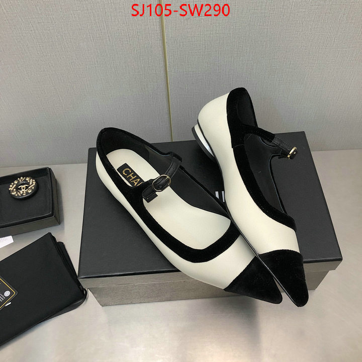 Women Shoes-Chanel,luxury fake , ID: SW290,$: 105USD