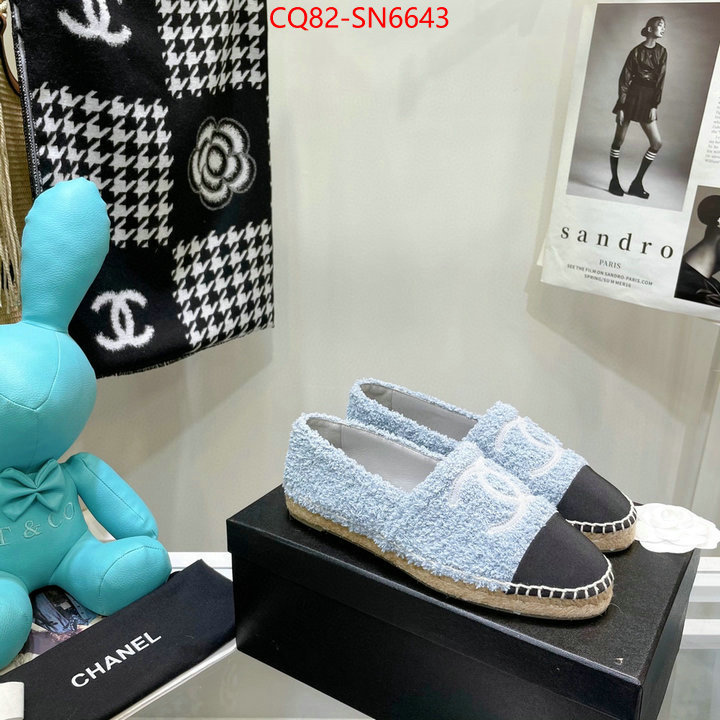 Women Shoes-Chanel,only sell high quality , ID: SN6643,$: 82USD