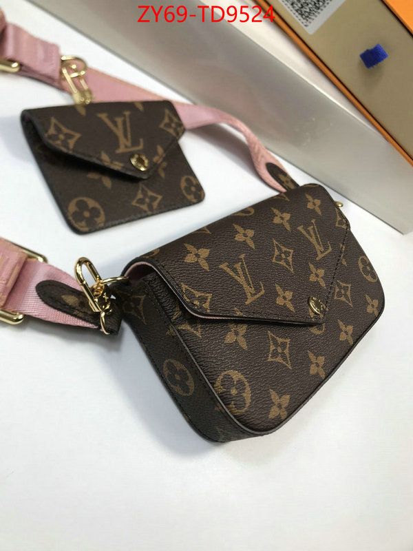 LV Bags(4A)-Wallet,where can you buy replica ,ID: TD9524,$: 69USD