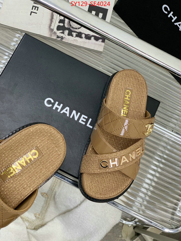 Women Shoes-Chanel,perfect replica , ID: SE4024,$: 129USD