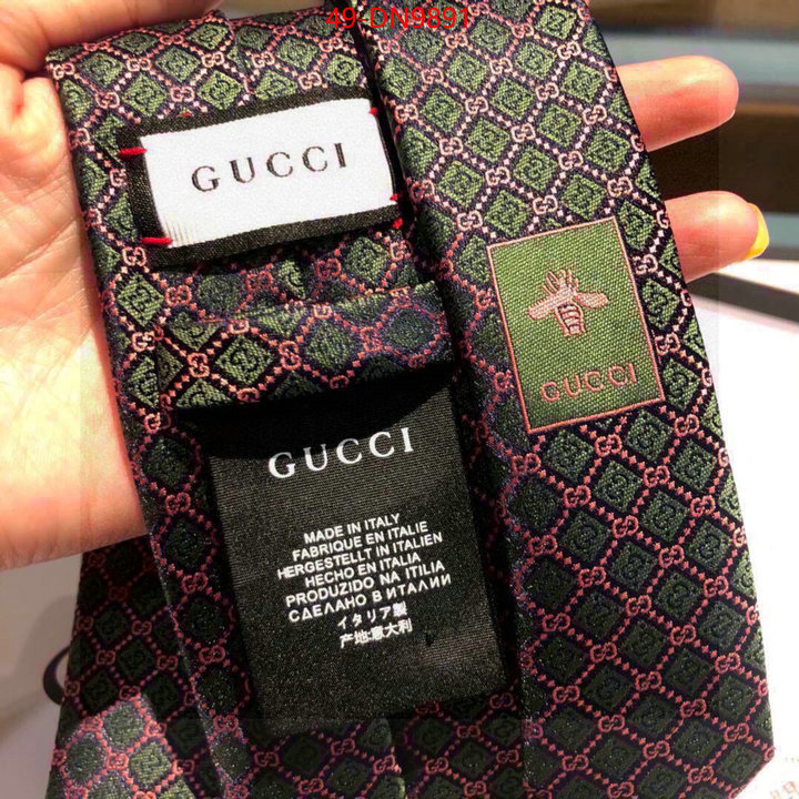 Ties-Gucci,best quality replica , ID: DN9891,$: 49USD