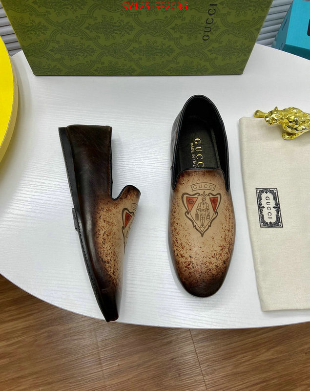 Men Shoes-Gucci,shop cheap high quality 1:1 replica , ID: SE2036,$: 125USD