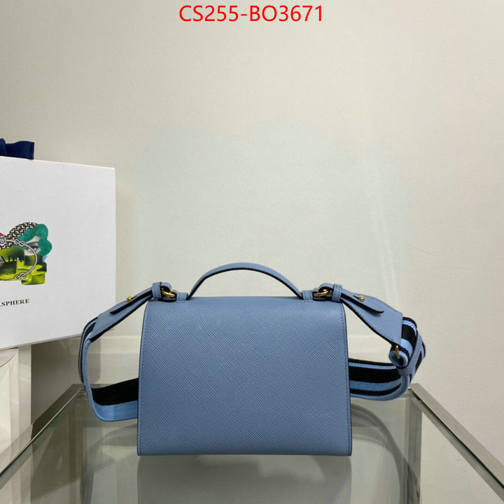 Prada Bags(TOP)-Diagonal-,ID: BO3671,$: 255USD