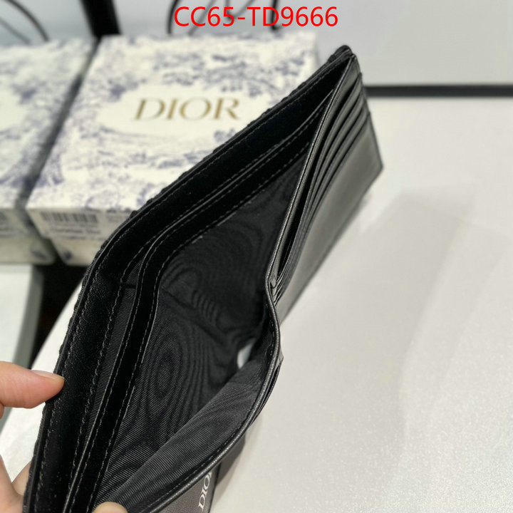 Dior Bags(TOP)-Wallet-,ID: TD9666,$: 65USD