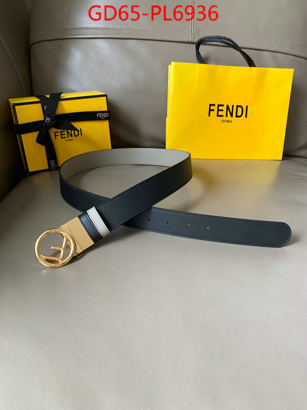 Belts-Fendi,replica 1:1 high quality , ID: PL6936,$: 65USD