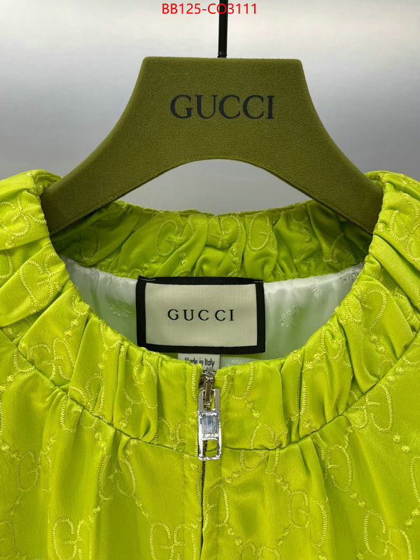 Clothing-Gucci,high quality online , ID: CO3111,$: 125USD