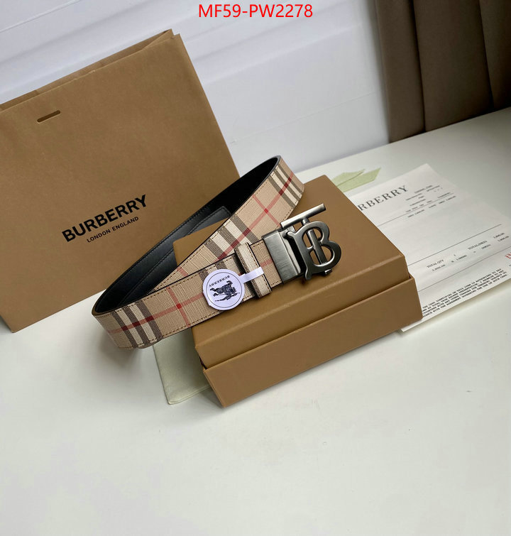 Belts-Burberry,what's the best place to buy replica , ID: PW2278,$: 59USD