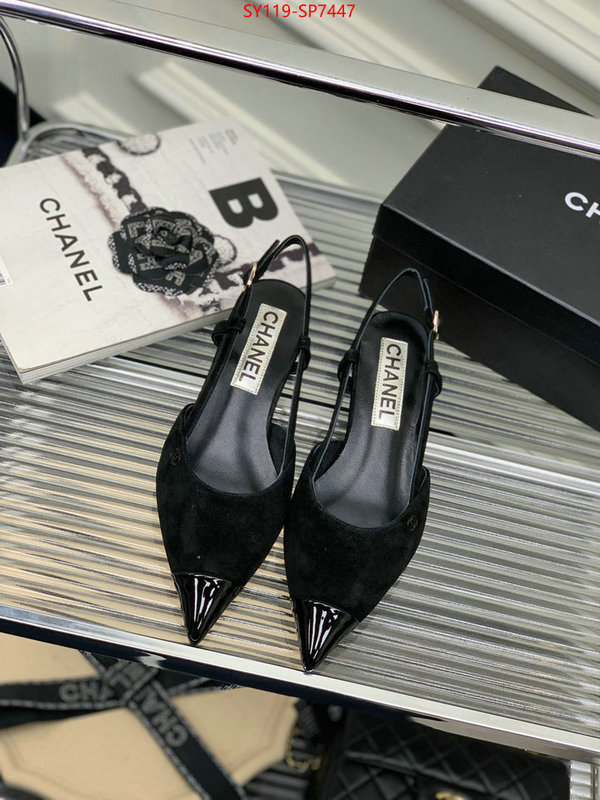 Women Shoes-Chanel,fake designer , ID: SP7447,$: 119USD