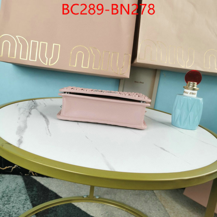 Miu Miu Bags(TOP)-Diagonal-,luxury ,ID: BN278,$: 289USD