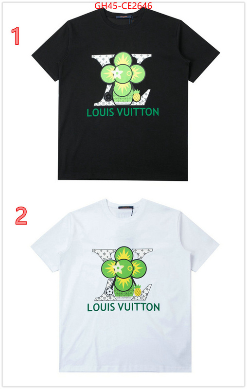 Clothing-LV,buy first copy replica , ID: CE2646,$: 45USD