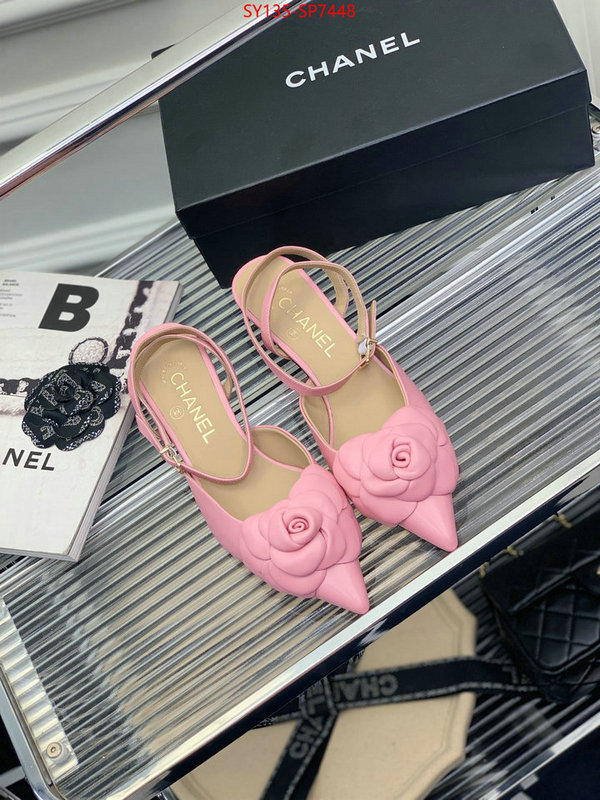 Women Shoes-Chanel,high quality , ID: SP7448,$: 135USD