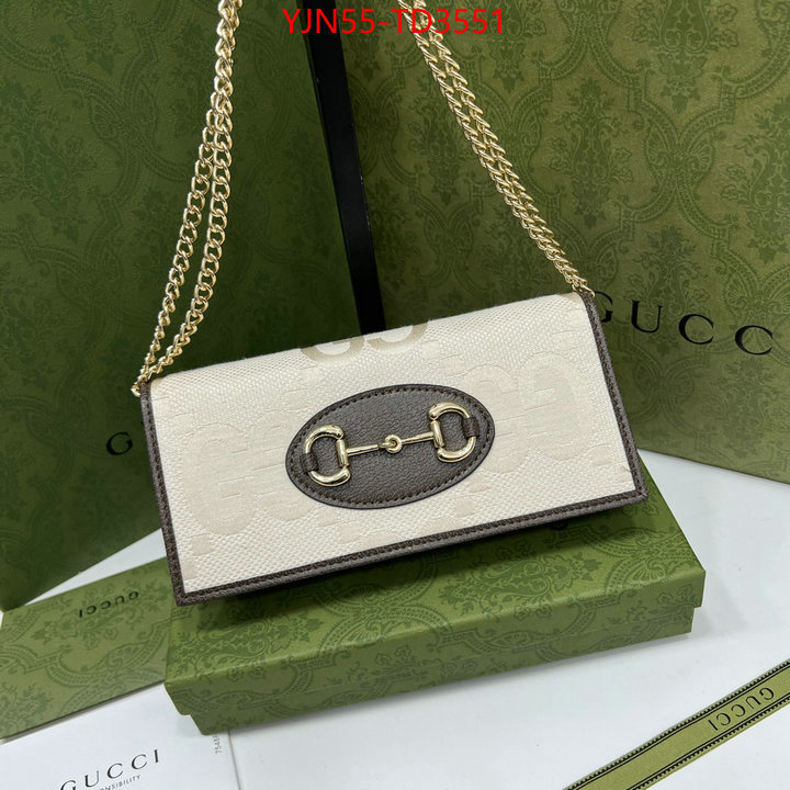 Gucci Bags(4A)-Wallet-,buying replica ,ID: TD3551,$: 55USD