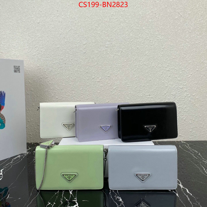 Prada Bags(TOP)-Diagonal-,ID: BN2823,$: 199USD