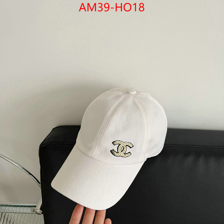 Cap (Hat)-Chanel,the quality replica , ID: HO18,$: 39USD