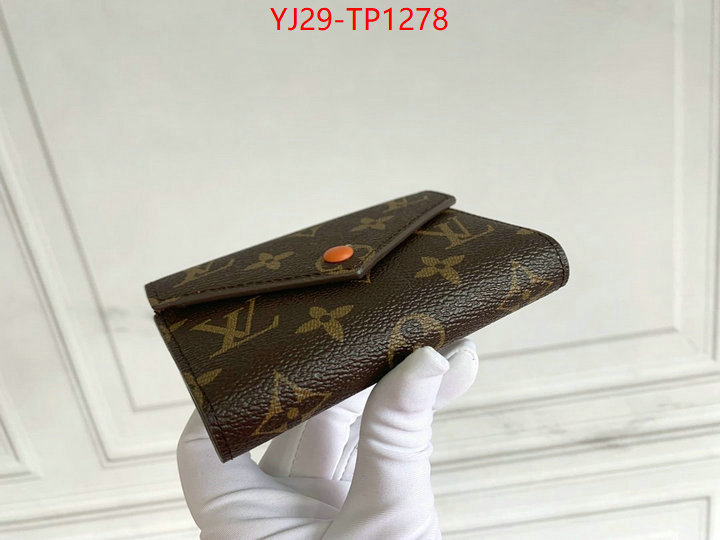 LV Bags(4A)-Wallet,ID: TP1278,$: 29USD