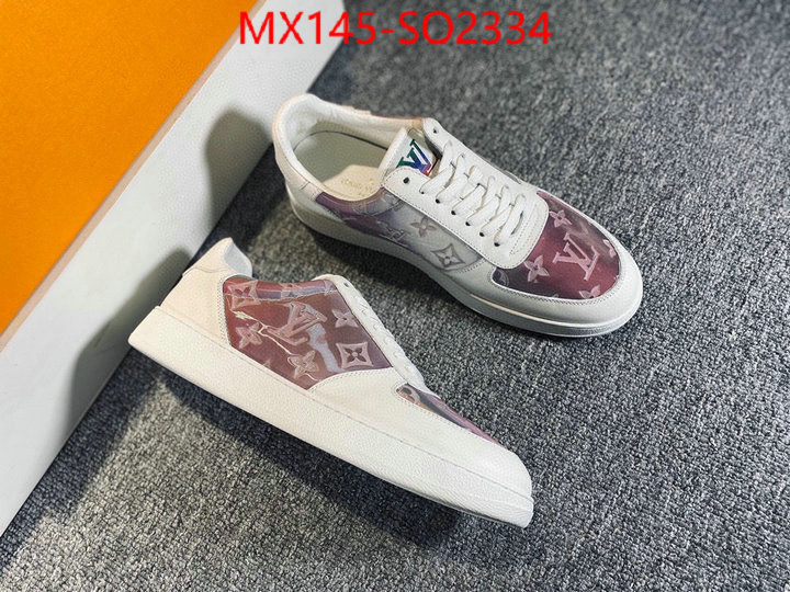 Men Shoes-LV,2023 aaaaa replica customize , ID: SO2334,$: 145USD