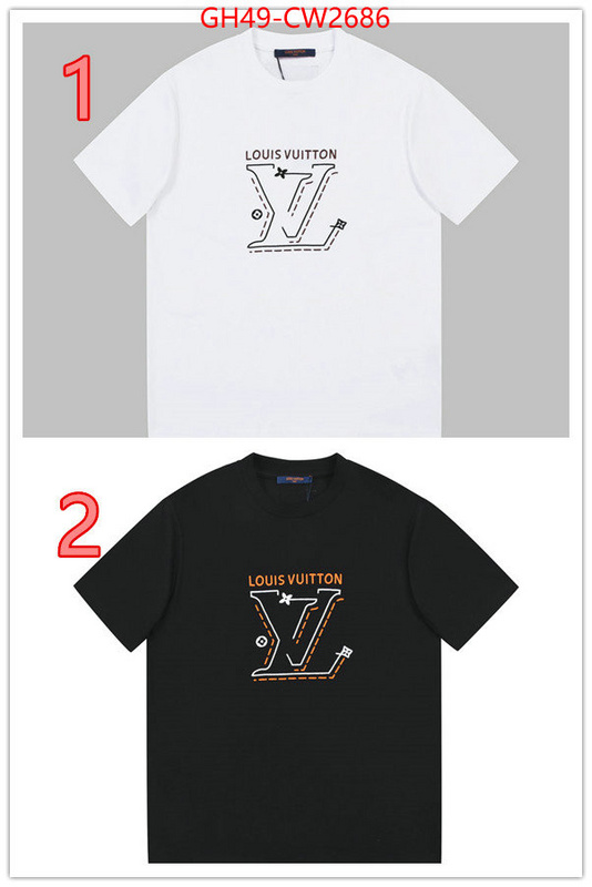 Clothing-LV,where to buy replicas , ID: CW2686,$: 49USD