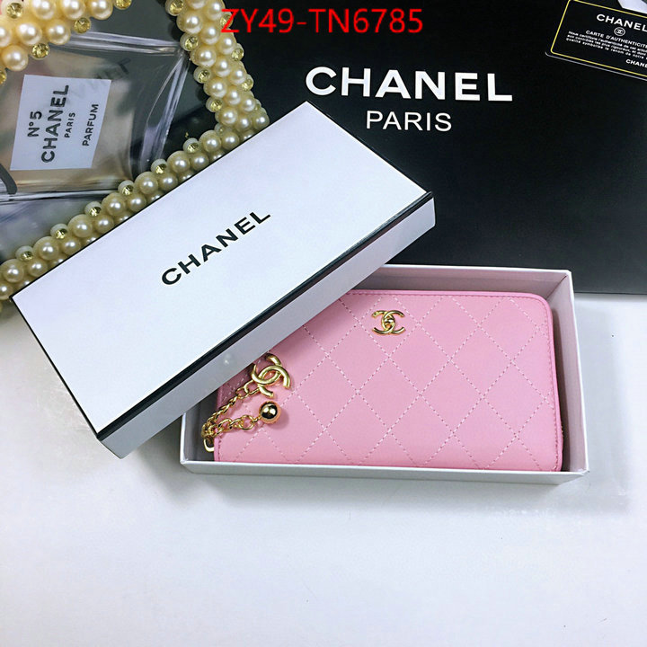 Chanel Bags(4A)-Wallet-,ID: TN6785,$: 49USD